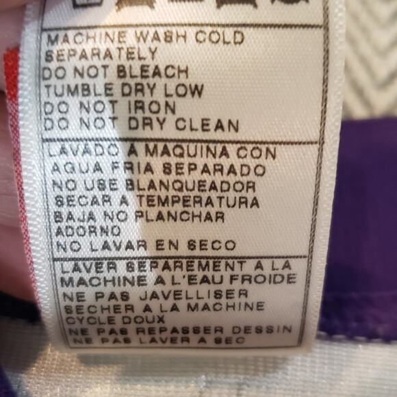 NFL Jersey Men XL Adrian Peterson #28 Minnesota Vikings White Purple Reebok - Picture 7 of 7